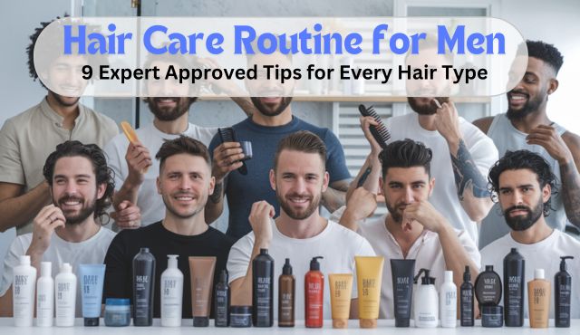 hair care routine for men